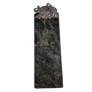 Arthur Court 1987 Green Marble Chacuterie Board